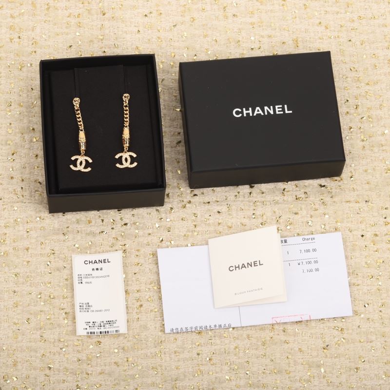 Ch*el earrings